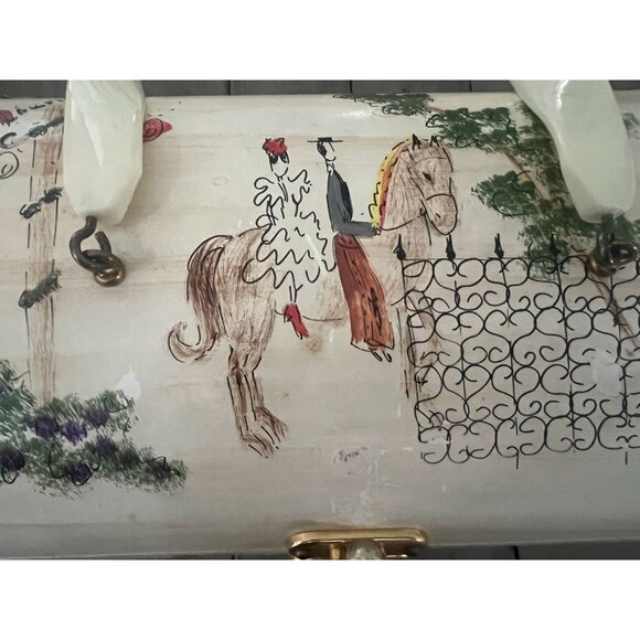 Annie Laurie Originals Palm Beach Vintage Handbag - Picture 13 of 13